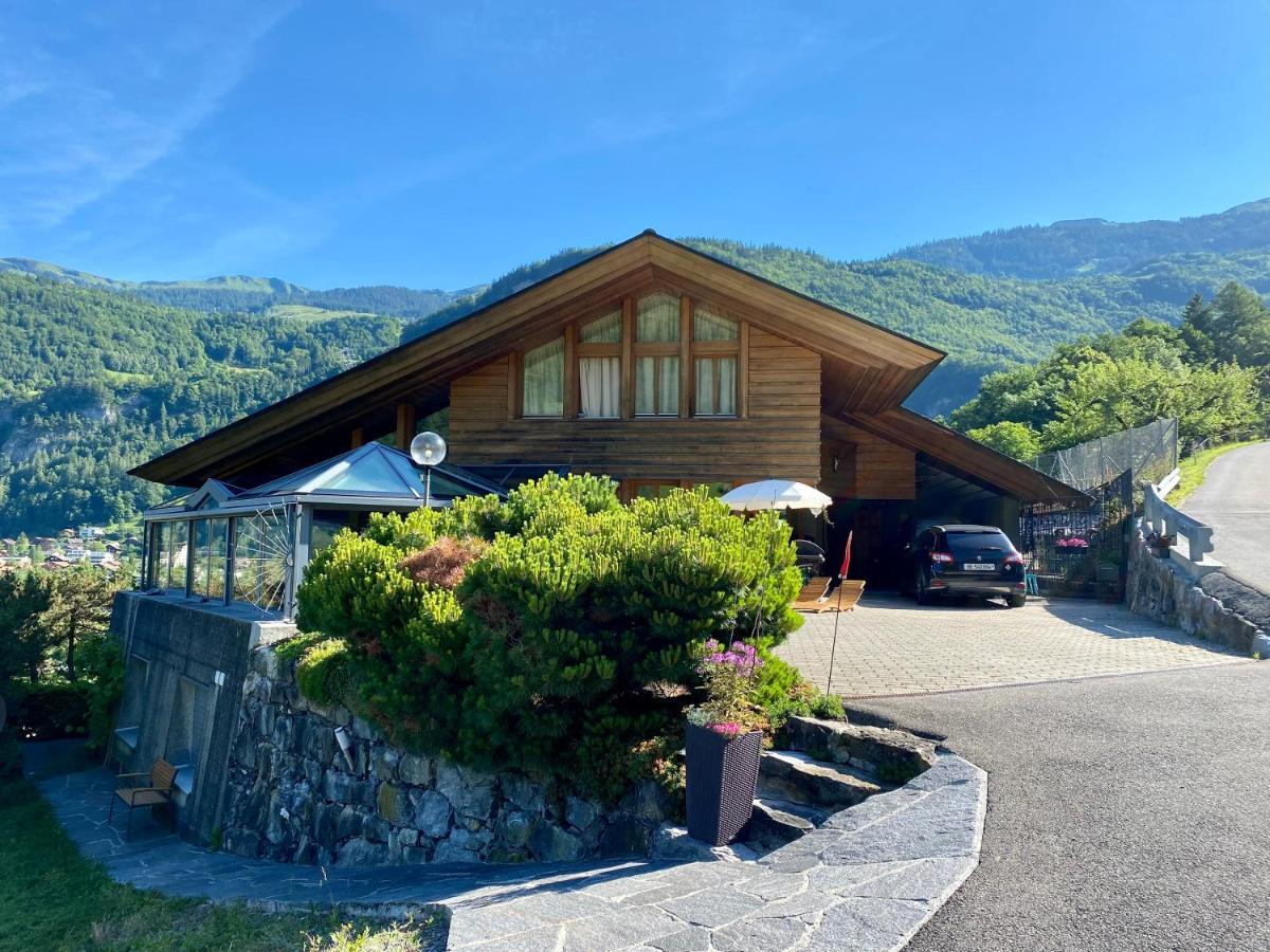 Appartement Aareschlucht- Grandiose Aussicht Fuer 2-6 Pers. Meiringen Luaran gambar